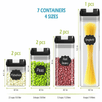 7 - dijelni set hermetičkih posuda za hranu - Zoro