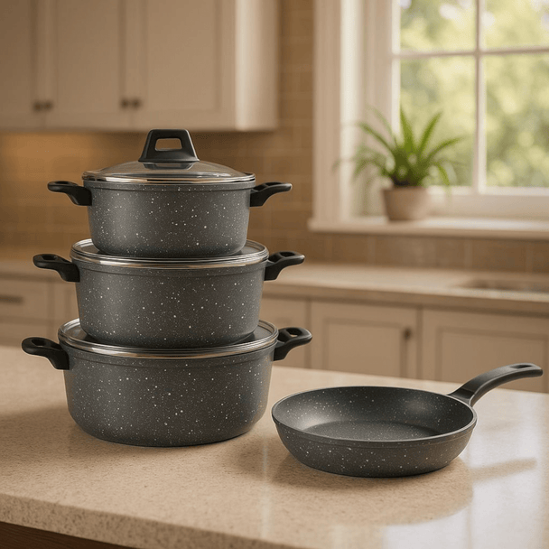 7 - dijelni SET POSUÐA GRANIT "My Cook" - Zoro