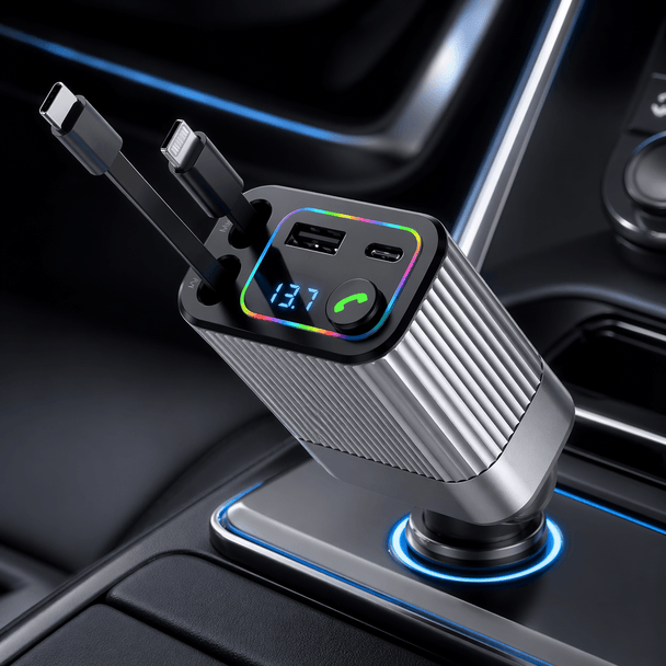 70W Auto Punjač i MP3 Modulator "Q9C" - Zoro