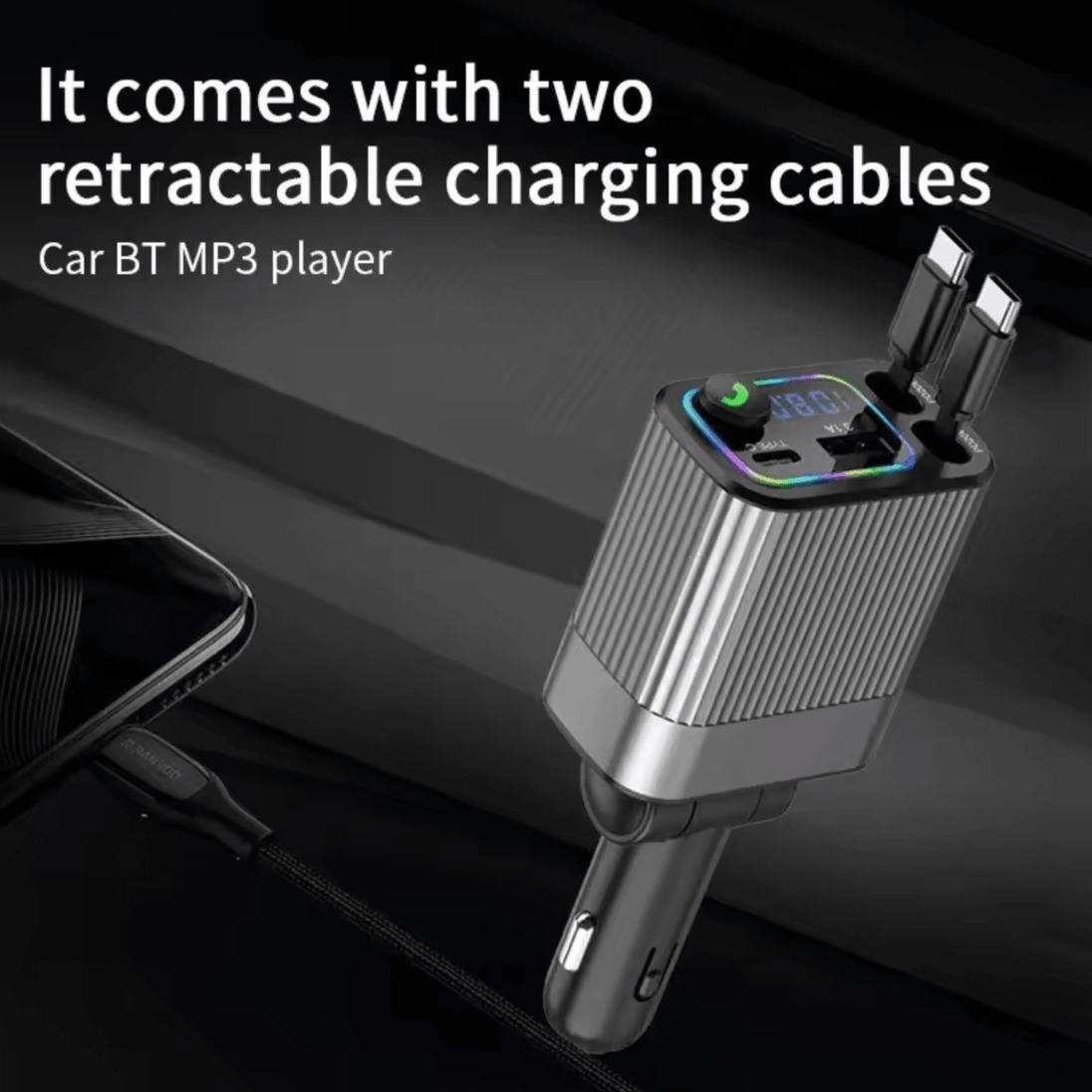 70W Auto Punjač i MP3 Modulator "Q9C" - Zoro