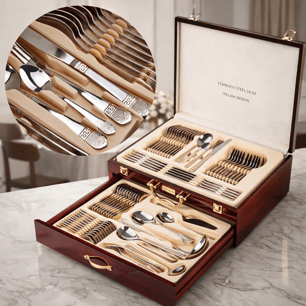72 - dijelni PREMIUM SET PRIBORA ZA JELO "Hoffmayer" - Zoro