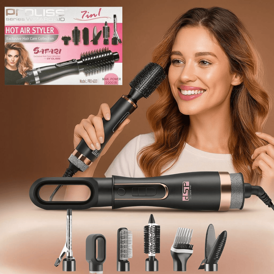 7u1 Električna četka za kosu "Proliss" - Zoro