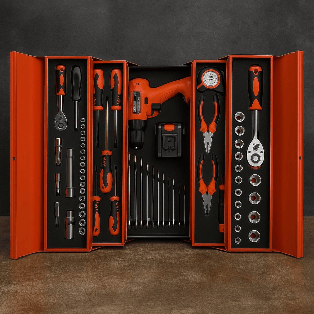 85 - DIJELNI SET ALATA S BUŠILICOM - Zoro