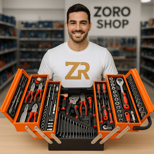 85 - DIJELNI SET ALATA U METALNOJ KUTIJI - Zoro