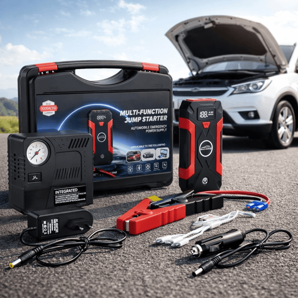 8u1 Auto Starter 16800mAh + KOMPRESOR - Zoro
