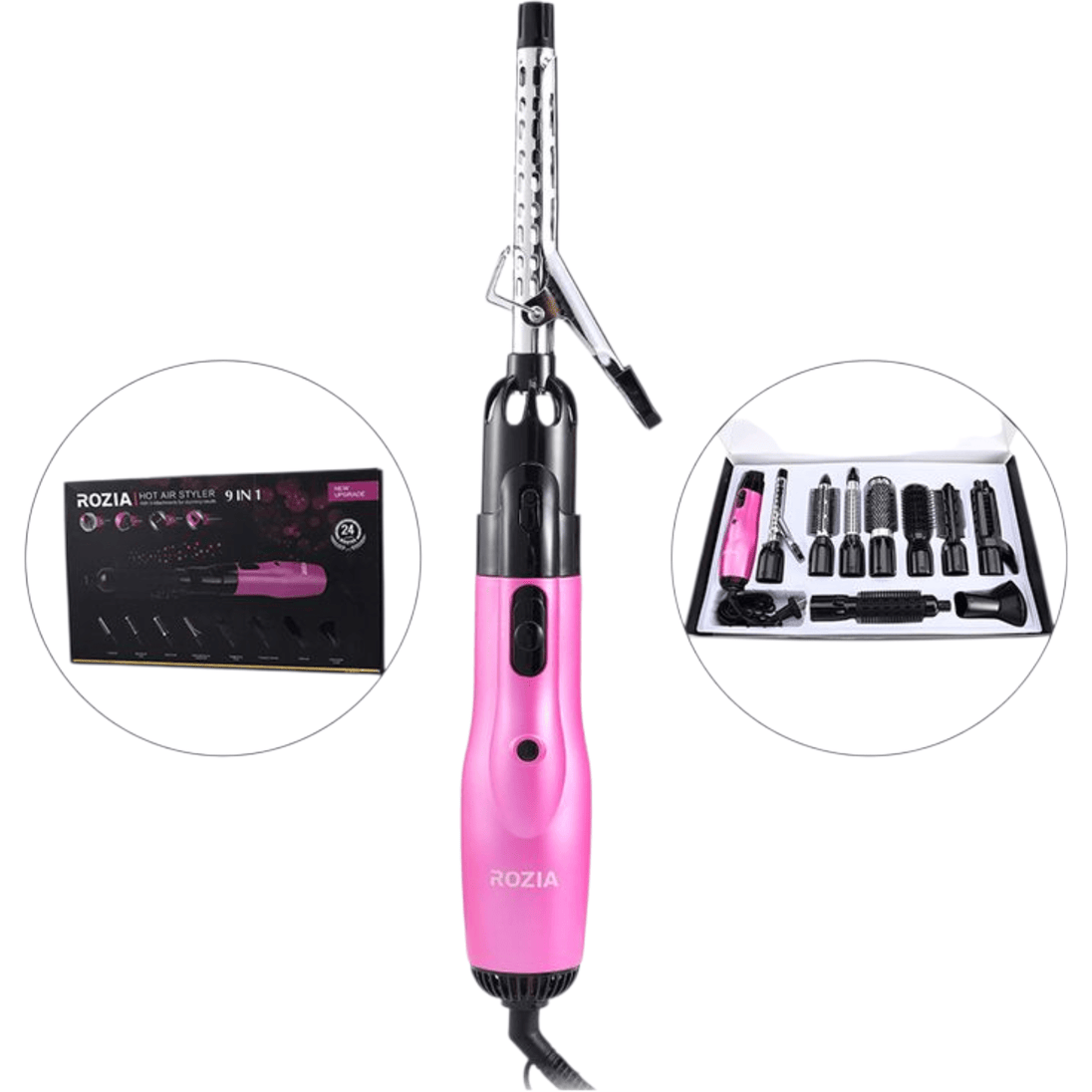 9u1 Stajler za kosu "Rozia" - Zoro