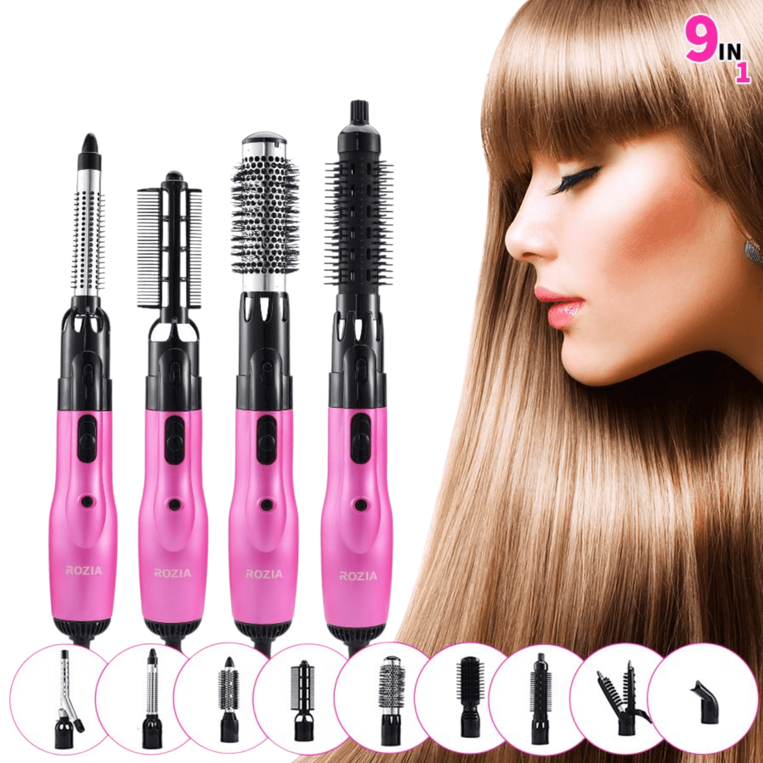 9u1 Stajler za kosu "Rozia" - Zoro