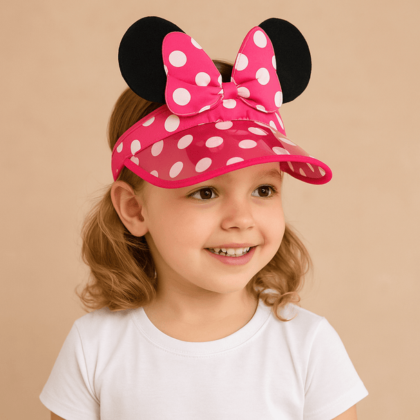 Akrilna kapa s vizirom za djevojčice Minnie - Zoro