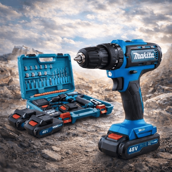 Aku Bušilica s Dvije Baterije 48V - Zoro