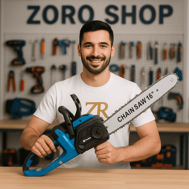 Aku motorna pila s dvije baterije "Straus" 36V - Zoro