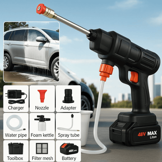 Aku Perač za Automobile s Dvije Baterije 48W - Zoro