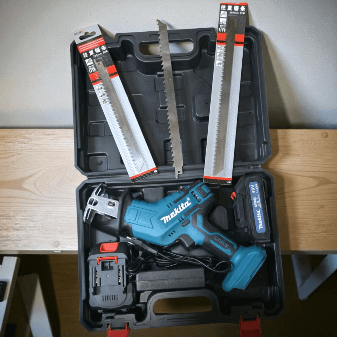 Aku Recipročna Pila 48V s Dvije Baterije - Zoro