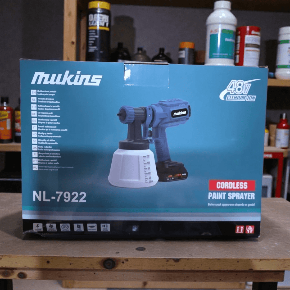 Aku Šprica za Farbanje sa 3 Načina Prskanja - Zoro