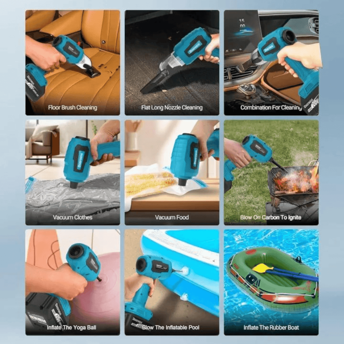 AKU Vakumski Auto Usisivač 20V - Zoro