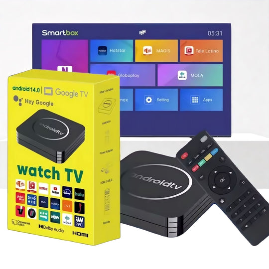 Android 14.0 TV Box 8GB + 128GB - Zoro