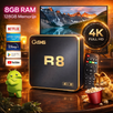 Android smart TV Box 8/128GB "Q96 R8" - Zoro