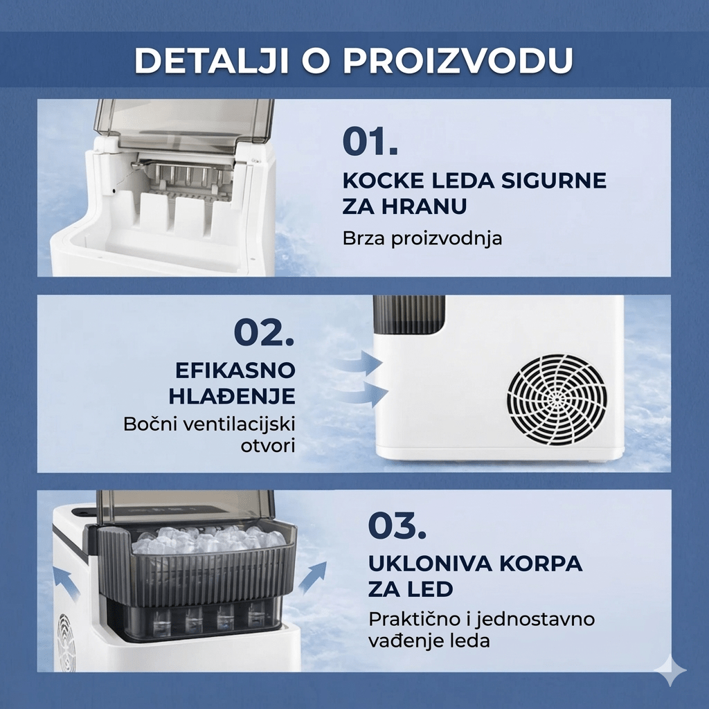Aparat za brzi led, Ledomat "TERECOO" - Zoro