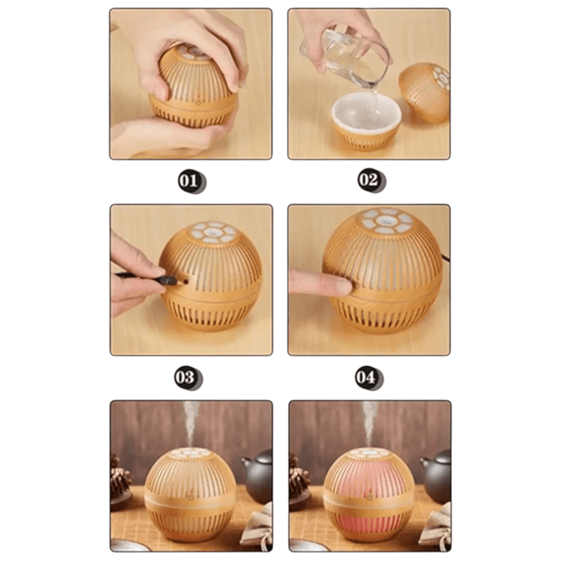 Aroma difuzor "Wood Grain" - Zoro