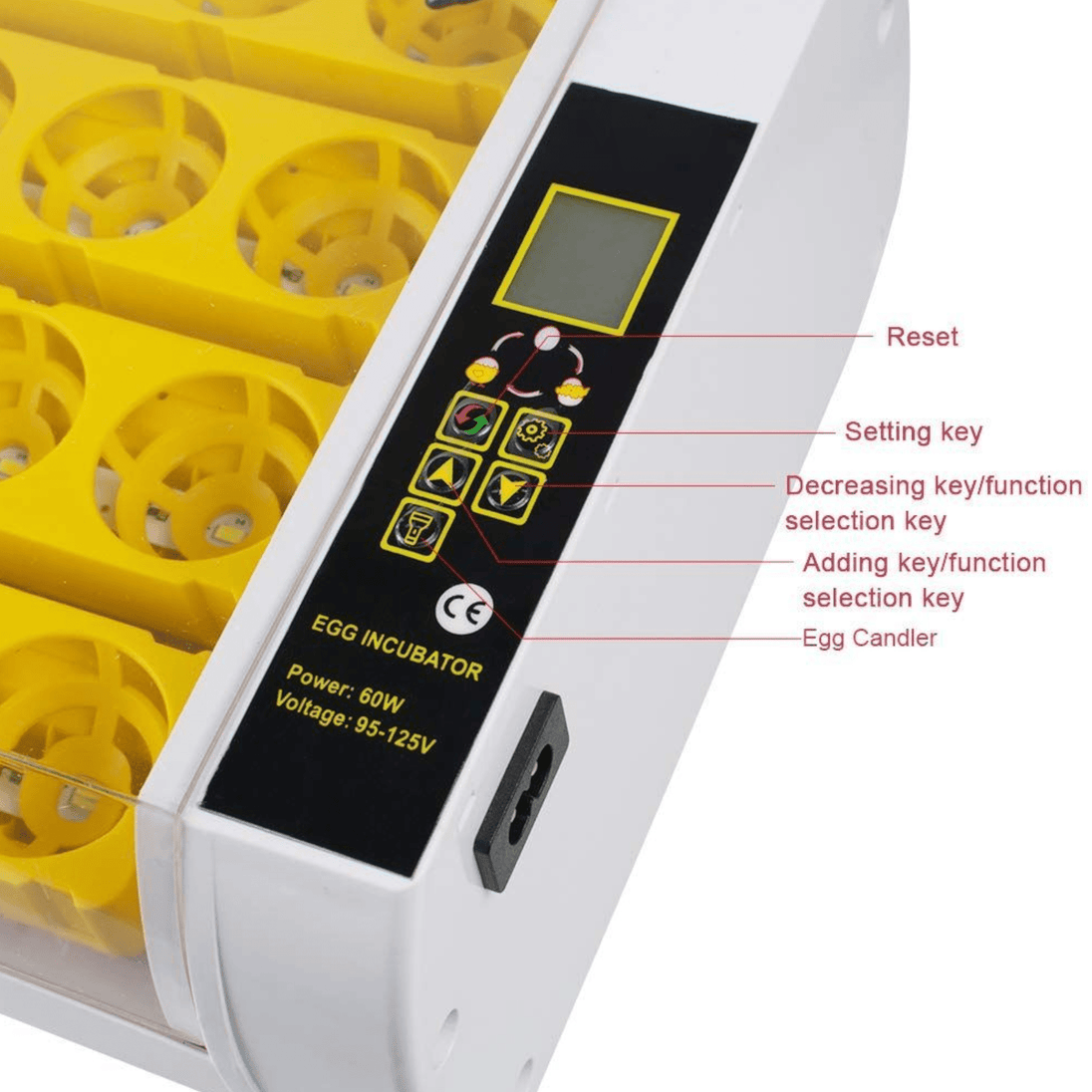Automatski Inkubator za Jaja (24 jaja) - Zoro
