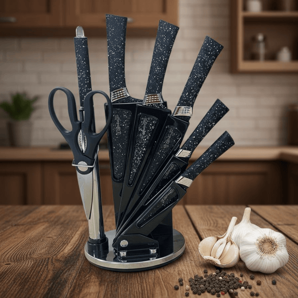 "Bachmayer" 8 - dijelni Set Noževa u Stalku - Zoro