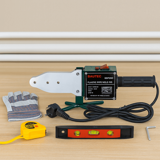 "Bautec Germany" Set Pegla za Varenje PVC Cijevi s dodatcima - Zoro