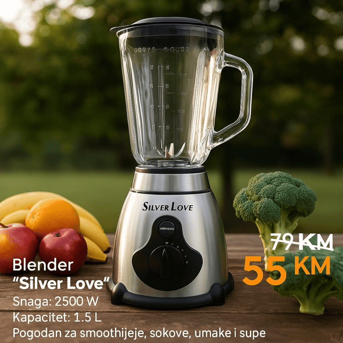 Blender "Silver Love" SC - Y77 - Zoro