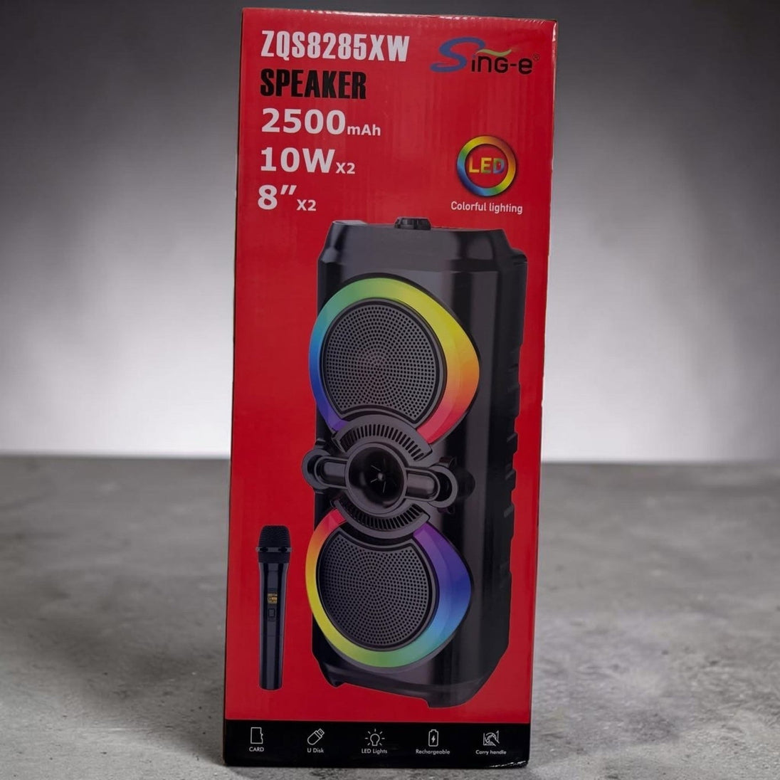 Bluetooth Zvučnik sa Mikrofonom "ZQS8285XW" - Zoro