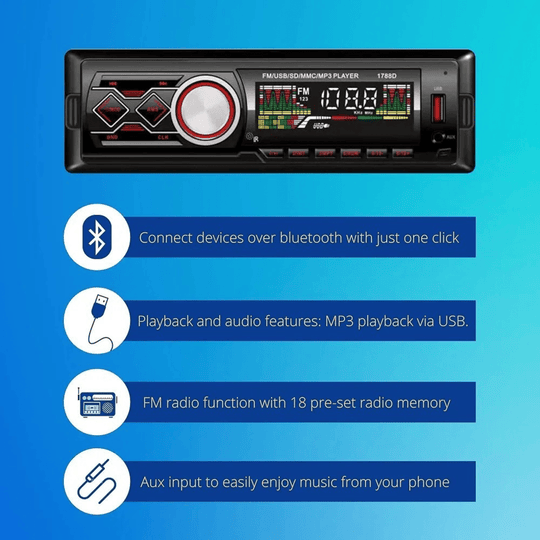 BT Auto Radio “1789” - Zoro