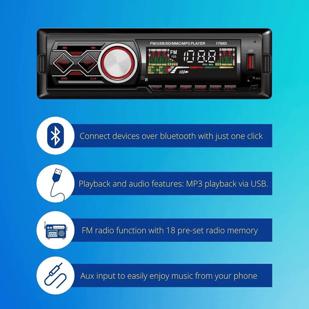 BT Auto Radio “1789” - Zoro