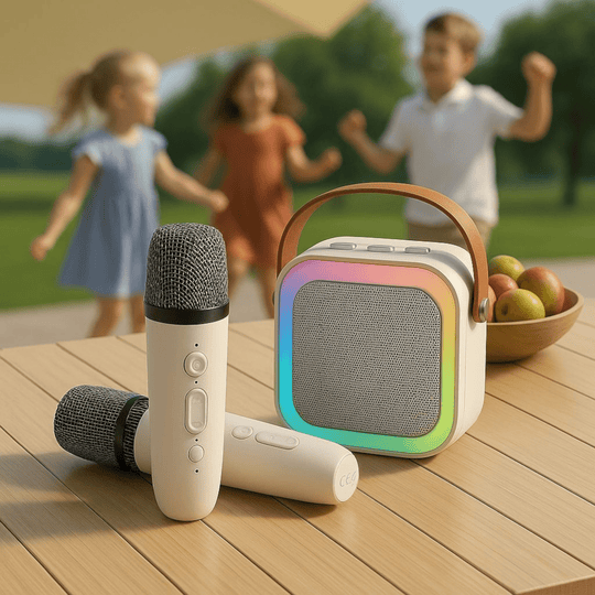 BT Karaoke Set s 2 Bežična Mikrofona - Zoro