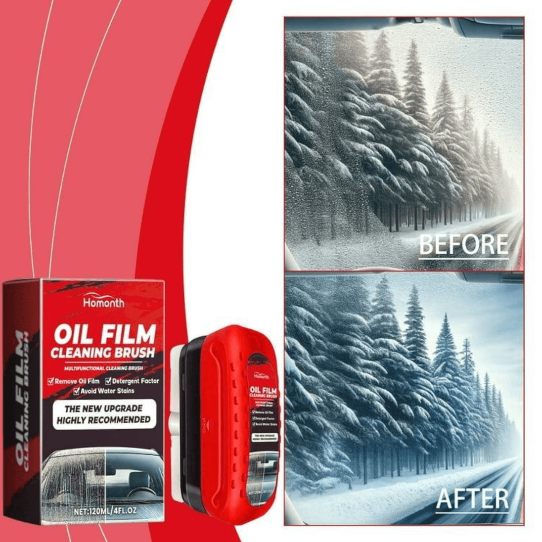 Četka za Čišćenje Stakla sa Zaštitnim Premazom - Zoro