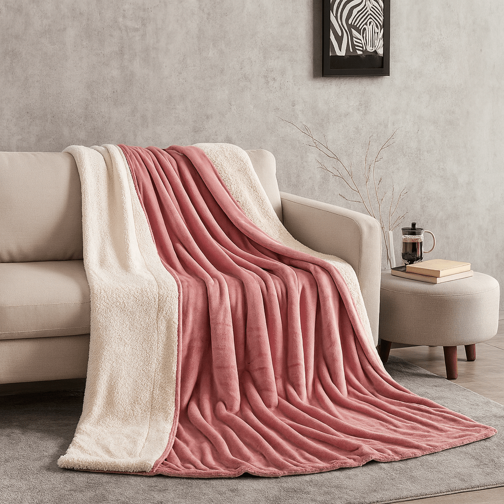 Deka od flisa i krzna (200 x 230 cm) - Zoro