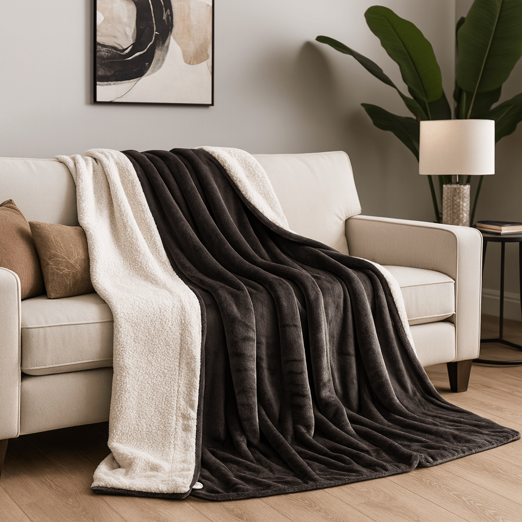 Deka od flisa i krzna (200 x 230 cm) - Zoro