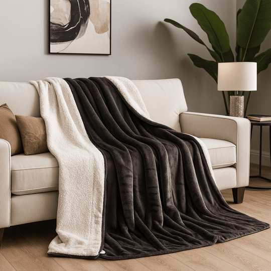 Deka od flisa i krzna (200 x 230 cm) - Zoro