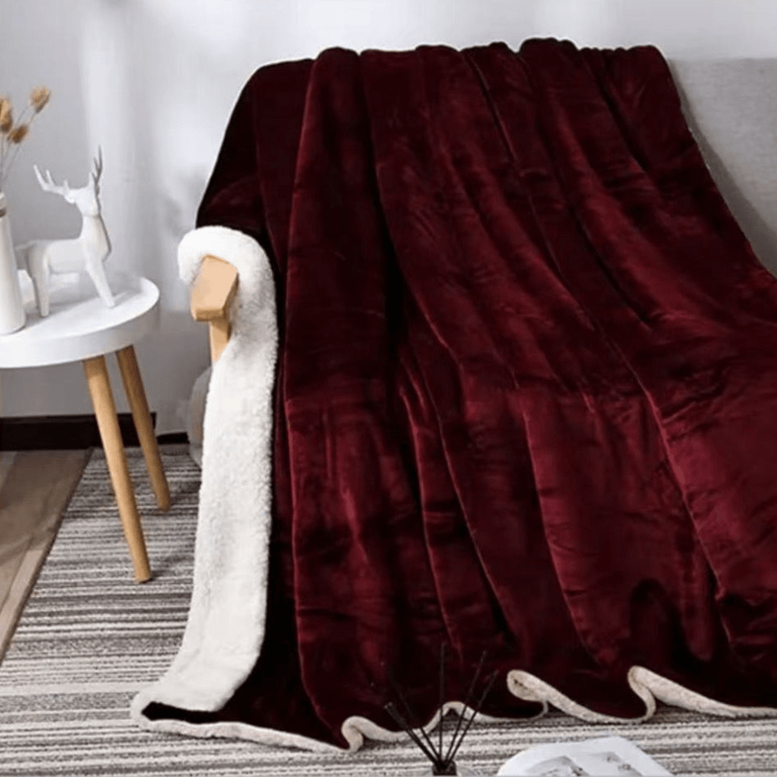 Deka od flisa i krzna (200 x 230 cm) - Zoro