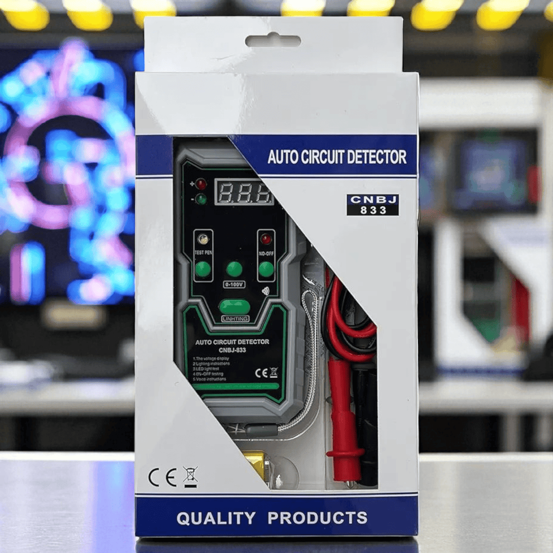 Digitalni ispitivač strujnih krugova "CNBJ - 833" - Zoro