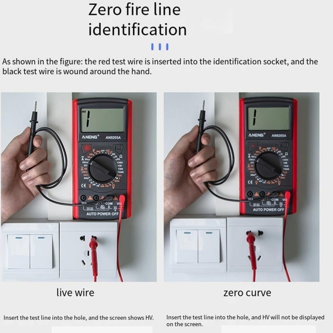 Digitalni Multimetar "DT9205A" - Zoro