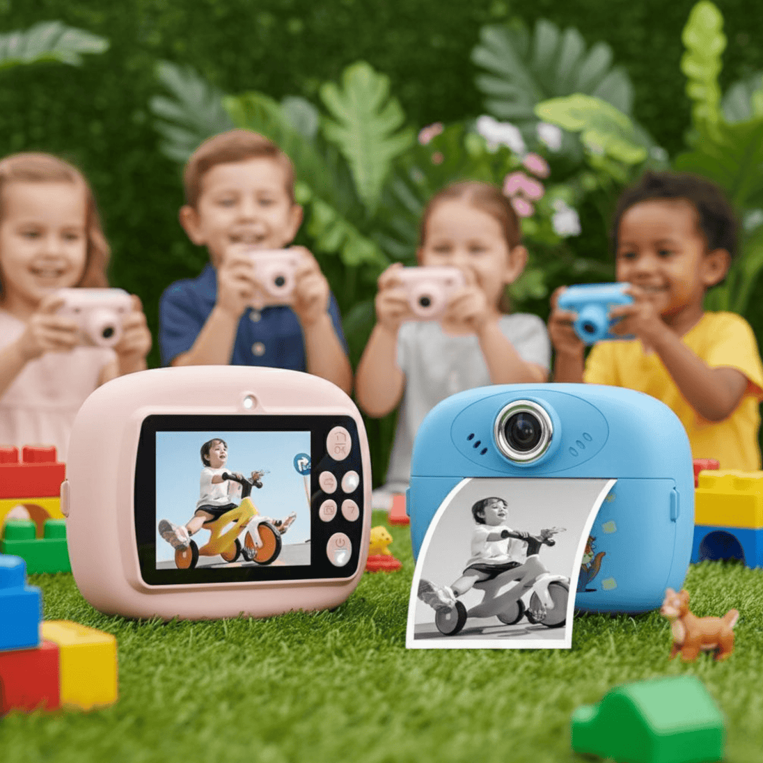 Dječiji fotoaparat s instant printerom "P302" - Zoro