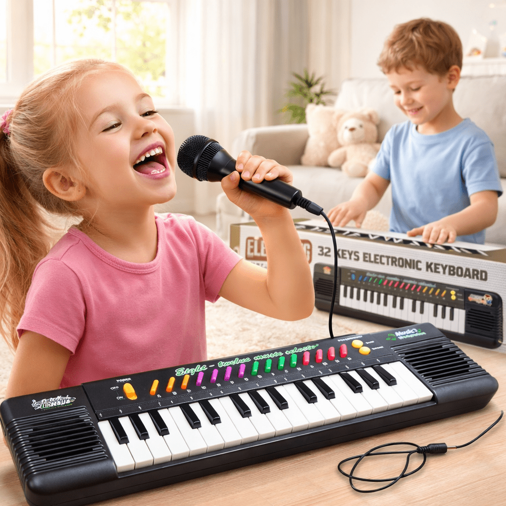 Dječja Klavijatura s ugrađenim FM radiom - Zoro