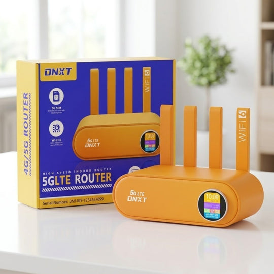 DNXT 5G LTE Wi-Fi 6 Ruter - Zoro