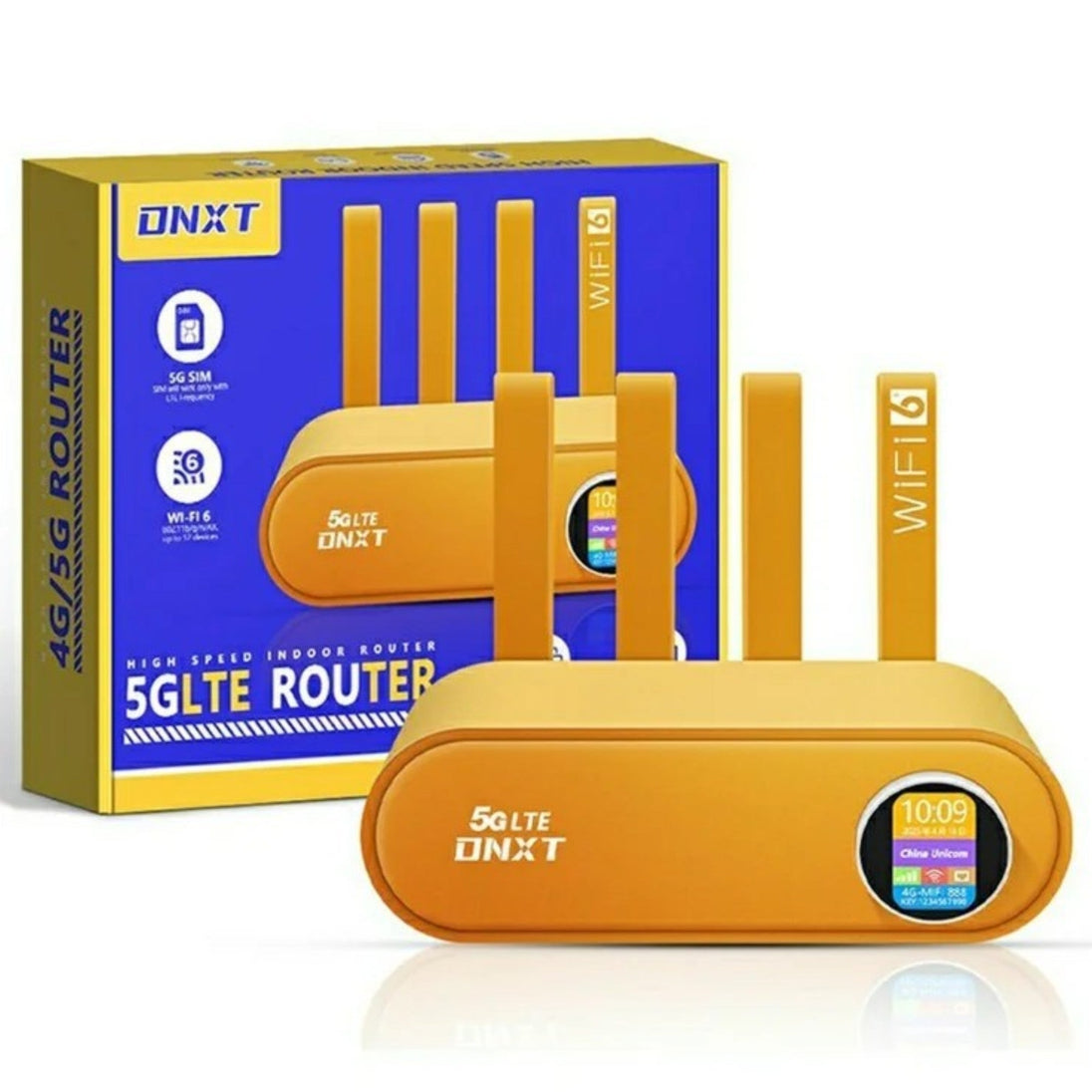 DNXT 5G LTE Wi-Fi 6 Ruter - Zoro