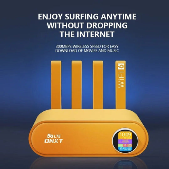 DNXT 5G LTE Wi-Fi 6 Ruter - Zoro