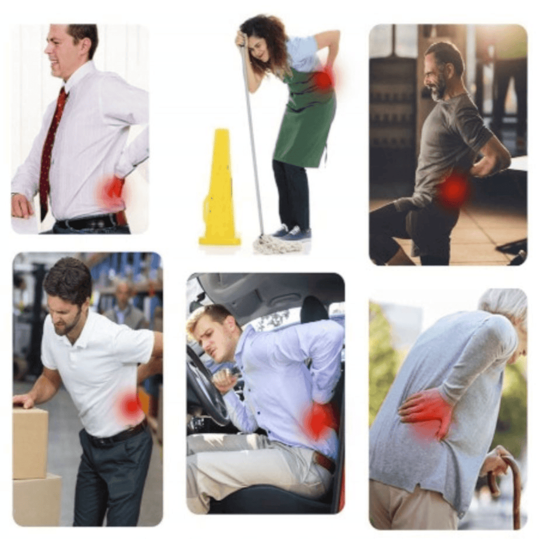 Elastična kompresijska traka za kičmu "NO:919" - Zoro