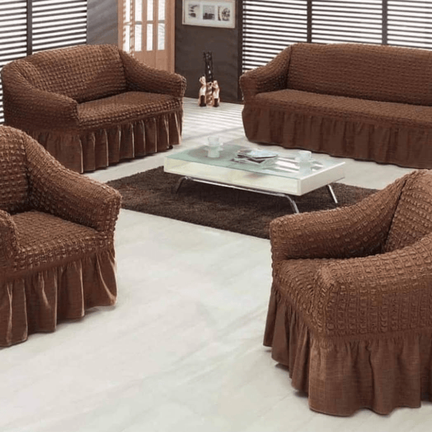 Elastične presvlake za TDF s volanima - Zoro