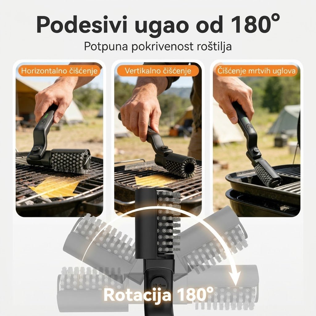Električna Četka za Čišćenje Roštilja "XL-8801" - Zoro