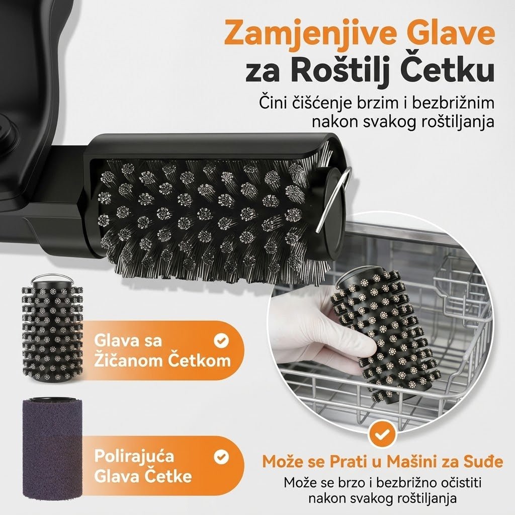 Električna Četka za Čišćenje Roštilja "XL-8801" - Zoro