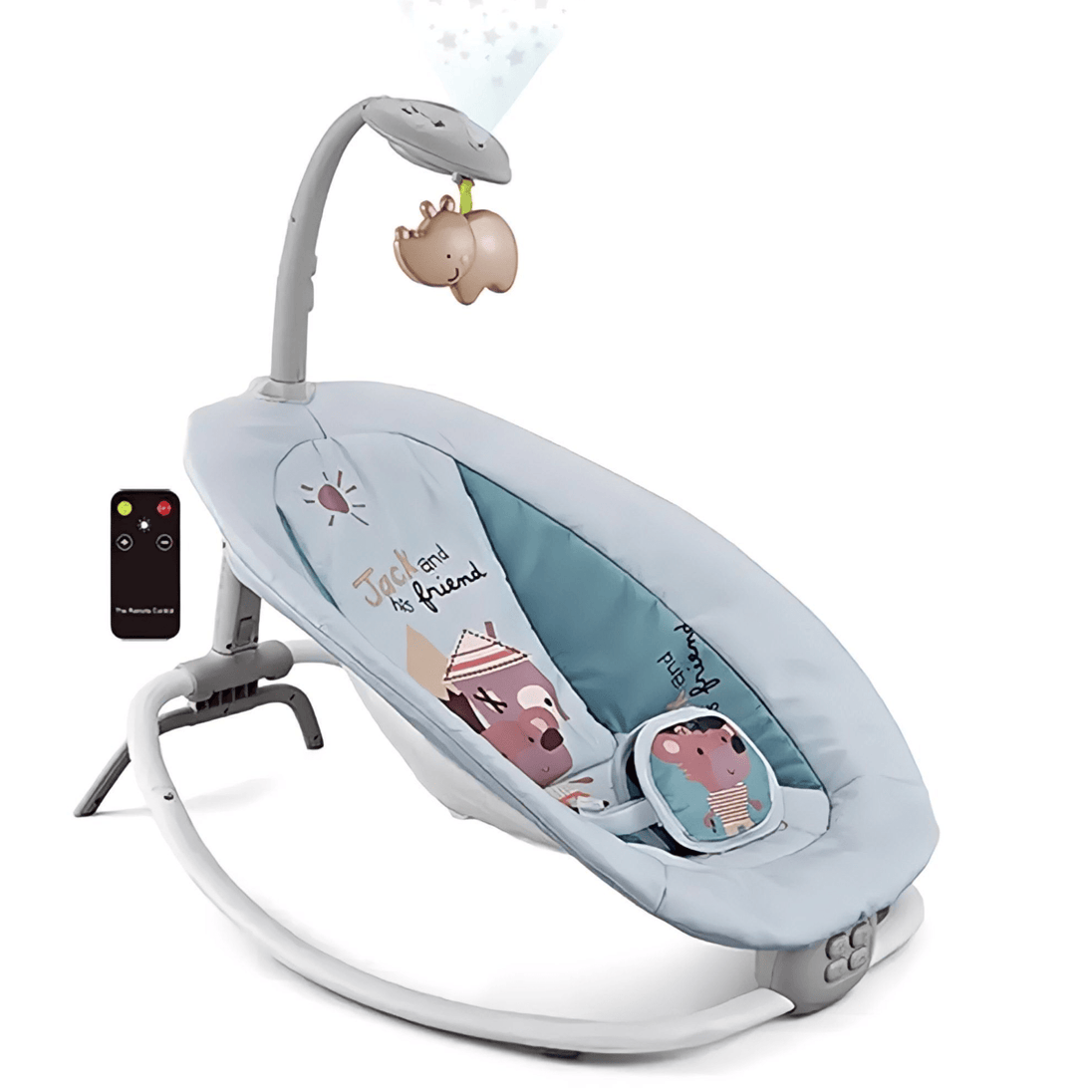 Električna Dječja Ljulja s Projektorom „AYINR” - Zoro