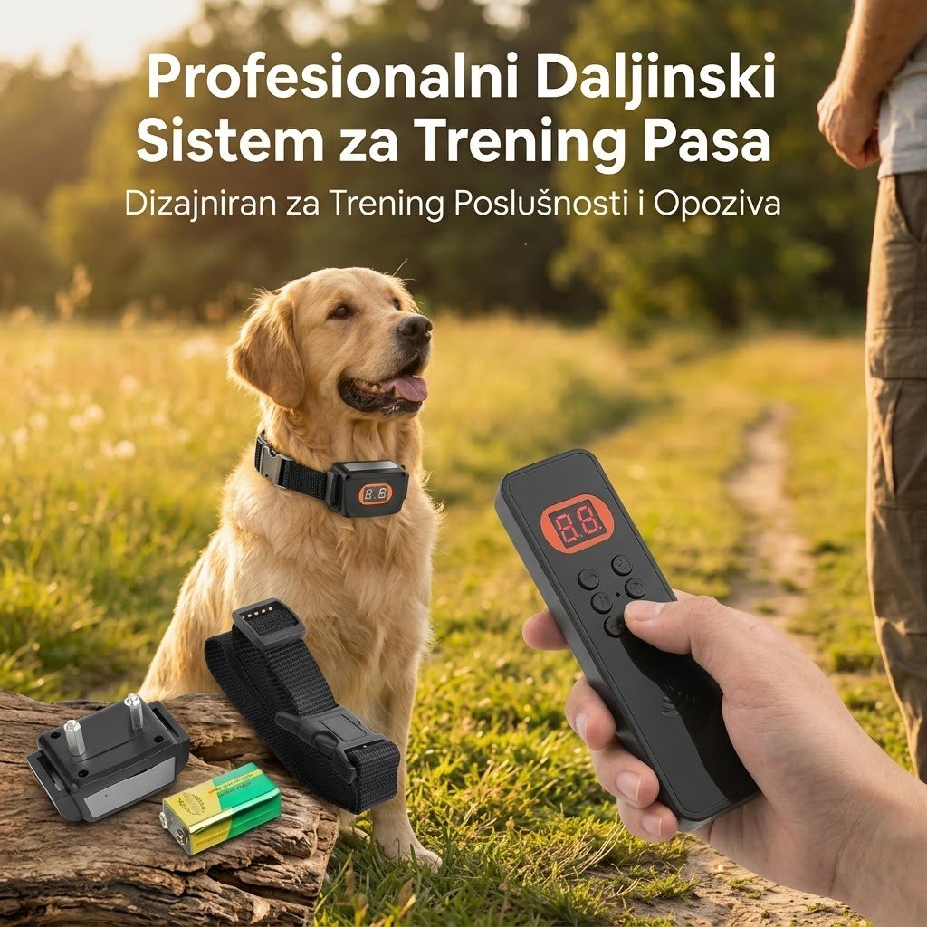 Električna Ogrlica za Dresuru Pasa "MT-68" - Zoro