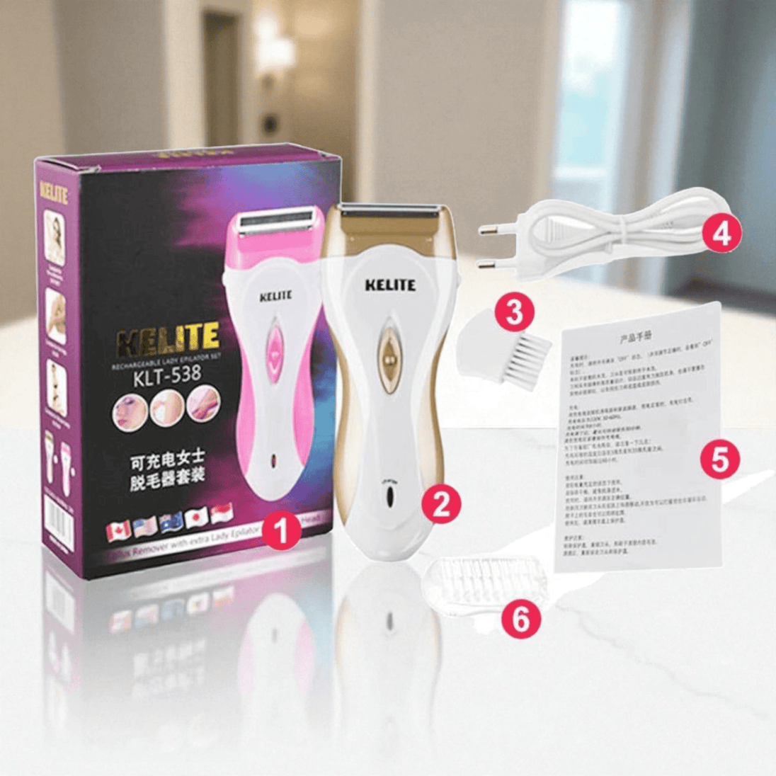 Epilator "KLT - 538" - Zoro
