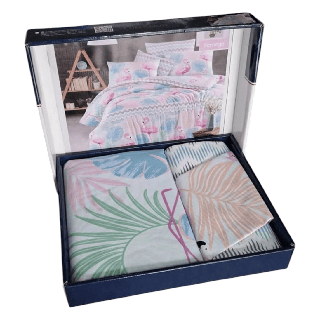 "Flamingo" 4 - dijelni Set Posteljine - Zoro